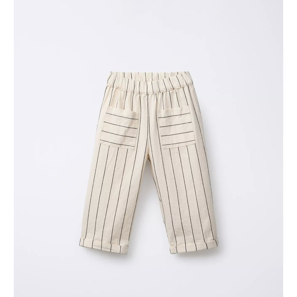 ZARA KIDS STRIPE PANTS - Picture 5 of 6